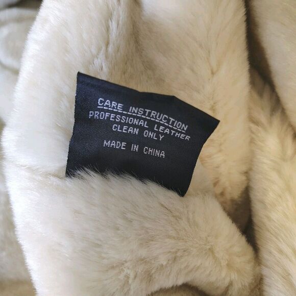 Vintage Y2K Penny Lane Faux Fur Trim Suede Coat Womens Size XL Boho - Picture 12 of 16